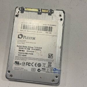 HP 15-bs078cl 15.6" Plextor 512gb Sata 2.5" SSD Solid State Drive